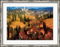 Framed Tuscan Castle