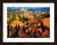 Framed Tuscan Castle