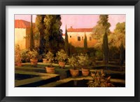 Framed Verona Garden