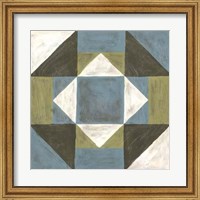 Framed Patchwork Tile III