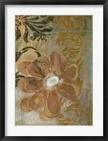 Framed Floral Abstraction II