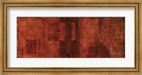 Framed Scarlet Serendipity I