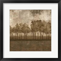 Framed Trees At Dusk I