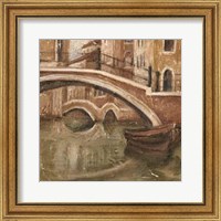 Framed Canal View I