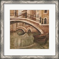 Framed Canal View I