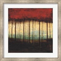 Framed Autumnal Abstract I