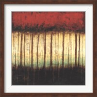 Framed Autumnal Abstract II