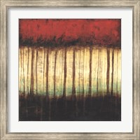 Framed Autumnal Abstract II