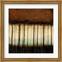 Framed Autumnal Abstract IV