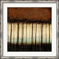 Framed Autumnal Abstract IV