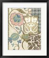 Nouveau Tapestry I Framed Print