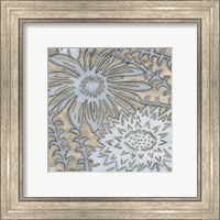 Framed Silver Filigree III