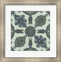 Framed Mediterranean Tile I