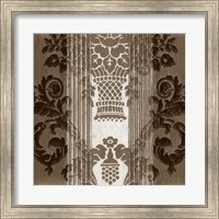 Framed Vintage Wallpaper IV