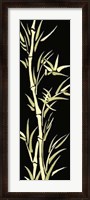 Framed Asian Bamboo Panel II