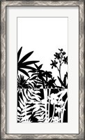 Framed Tropical Silhouette I