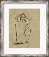 Framed Sophisticated Nude I