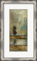 Framed Teal Patina II