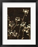 Medium Blossom Nocturne II Framed Print
