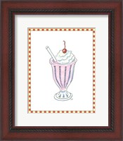 Framed Ice Cream Parlor II