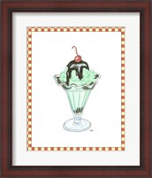 Framed Ice Cream Parlor III