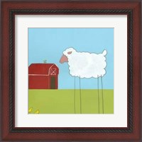 Framed Stick-Leg Sheep II