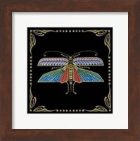 Framed Cloisonne Dragonfly