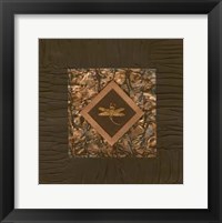 Dragonfly Relief II Framed Print