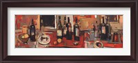 Framed Vin Rouge Panel