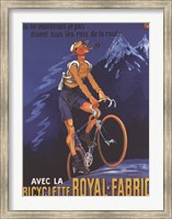 Framed Cycles Royal Fabric