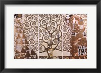 Framed Tree of Life, c.1909 (triptych)