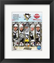 Framed Pittsburgh Penguins 2008 Eastern Conference Champions Composite