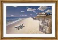 Framed Beach House View