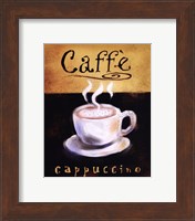 Framed Caffe Cappuccino