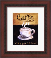 Framed Caffe Cappuccino
