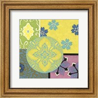 Framed Small Blooming Medallion II