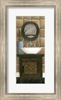Framed Modern Bath Panel III
