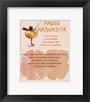 Framed Mango Margarita