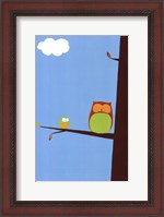 Framed Tree-top Owls II