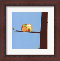 Framed Tree-top Owls IV