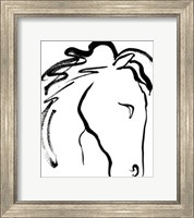 Framed Equine Profile II