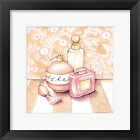 Posh Powder Room III Framed Print