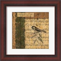 Framed Bird Melody I