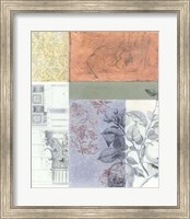 Framed Neo Victorian Collage I