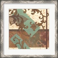 Framed Copper Scroll I