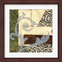 Framed Quilted Scroll II