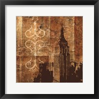 Urban Icon III Framed Print