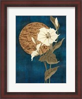 Framed Moonlit Blossoms I