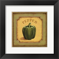 Framed Pepper - mini