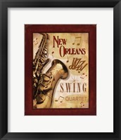 Framed New Orleans Jazz II